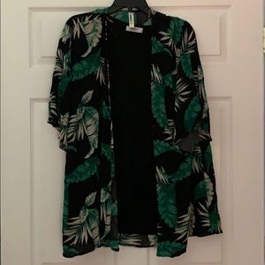 Palm leaf outfit